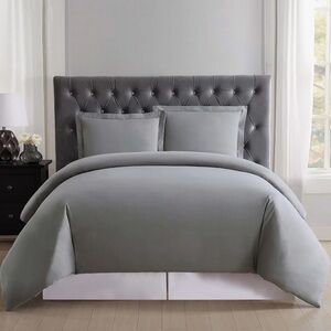 Truly Soft Everyday Twin/Twin XL 2 Piece Duvet Set, Grey
